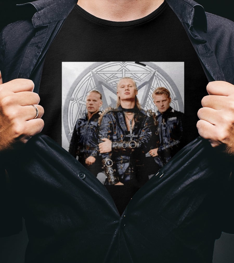 Erling Haaland X Dimmu Borgir Symphonic Black Metal Collaboration T-Shirt