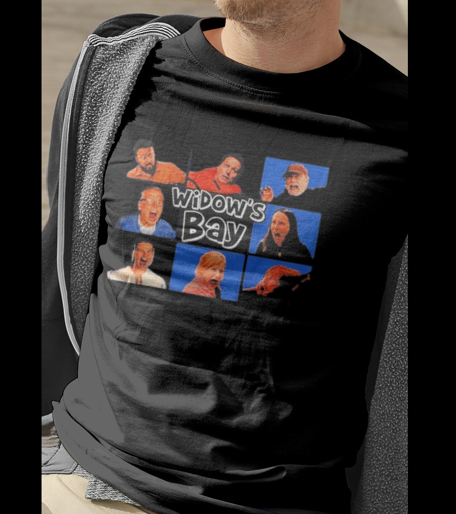 Widow's Bay Collage With Diverse Expressions T-Shirt