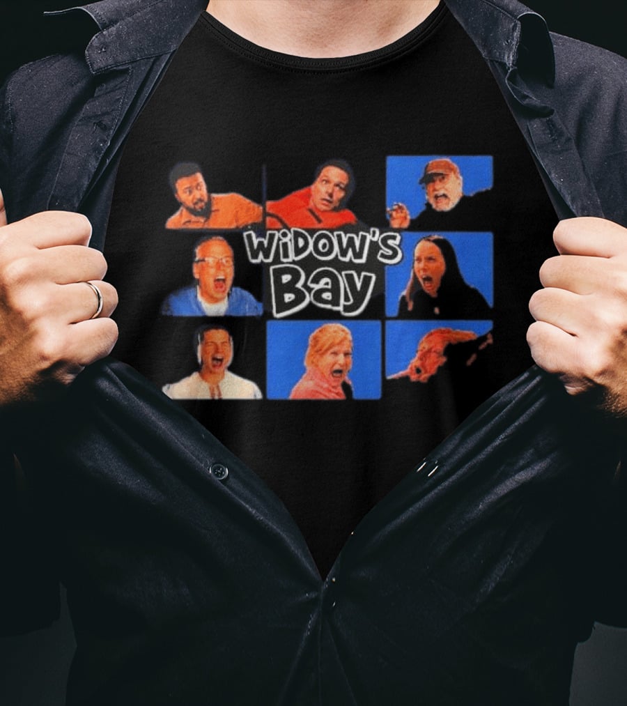 Widow's Bay Collage With Diverse Expressions T-Shirt