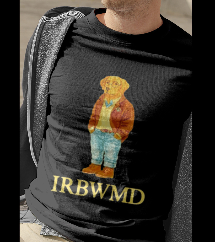 IRBWMD Golden Retriever Reading Companion T-Shirt