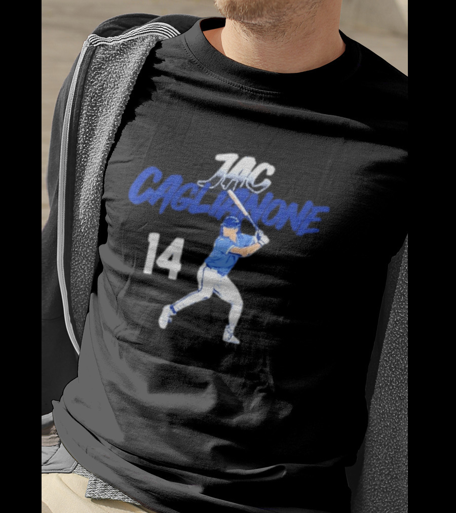Jac Caglianone 14 Royals Baseball Player T-Shirt