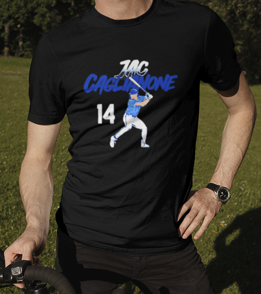 Jac Caglianone 14 Royals Baseball Player T-Shirt