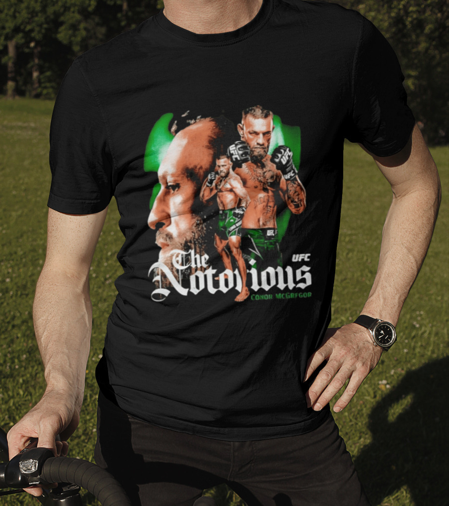 The Notorious Conor McGregor UFC Aura 329 Combat Strength T-Shirt