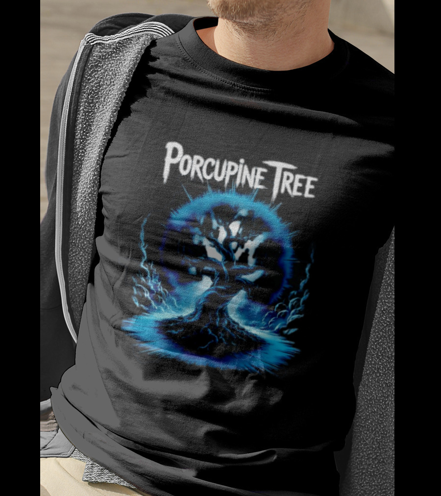 Porcupine Tree Psychedelic Evil Tree T-Shirt