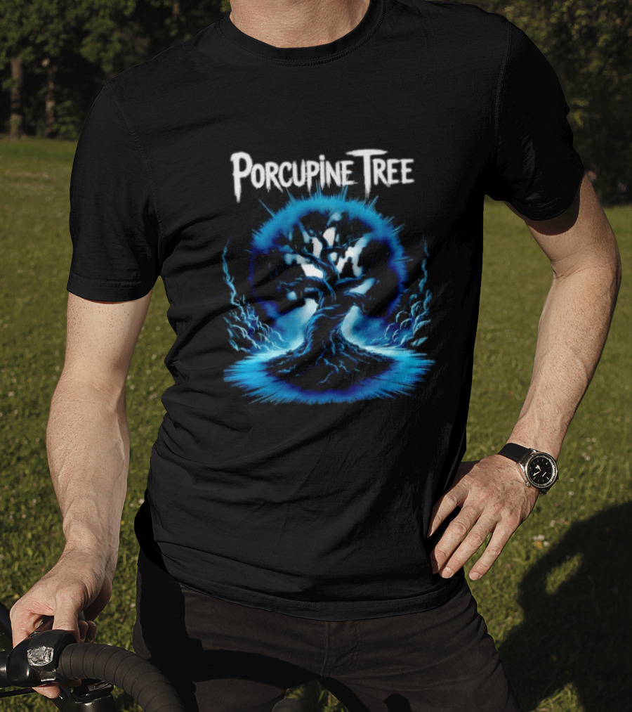 Porcupine Tree Psychedelic Evil Tree T-Shirt