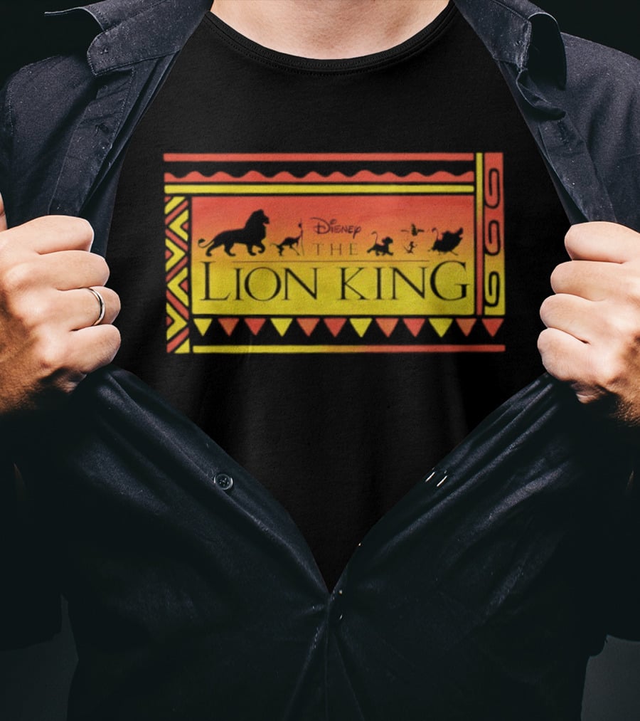 Disney The Lion King Silhouette Scene T-Shirt