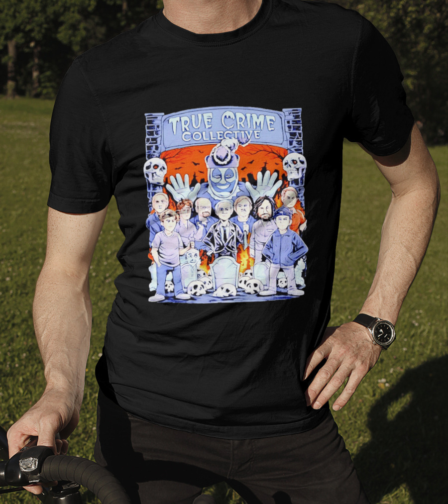 True Crime Collective Serial Killer Collage T-Shirt