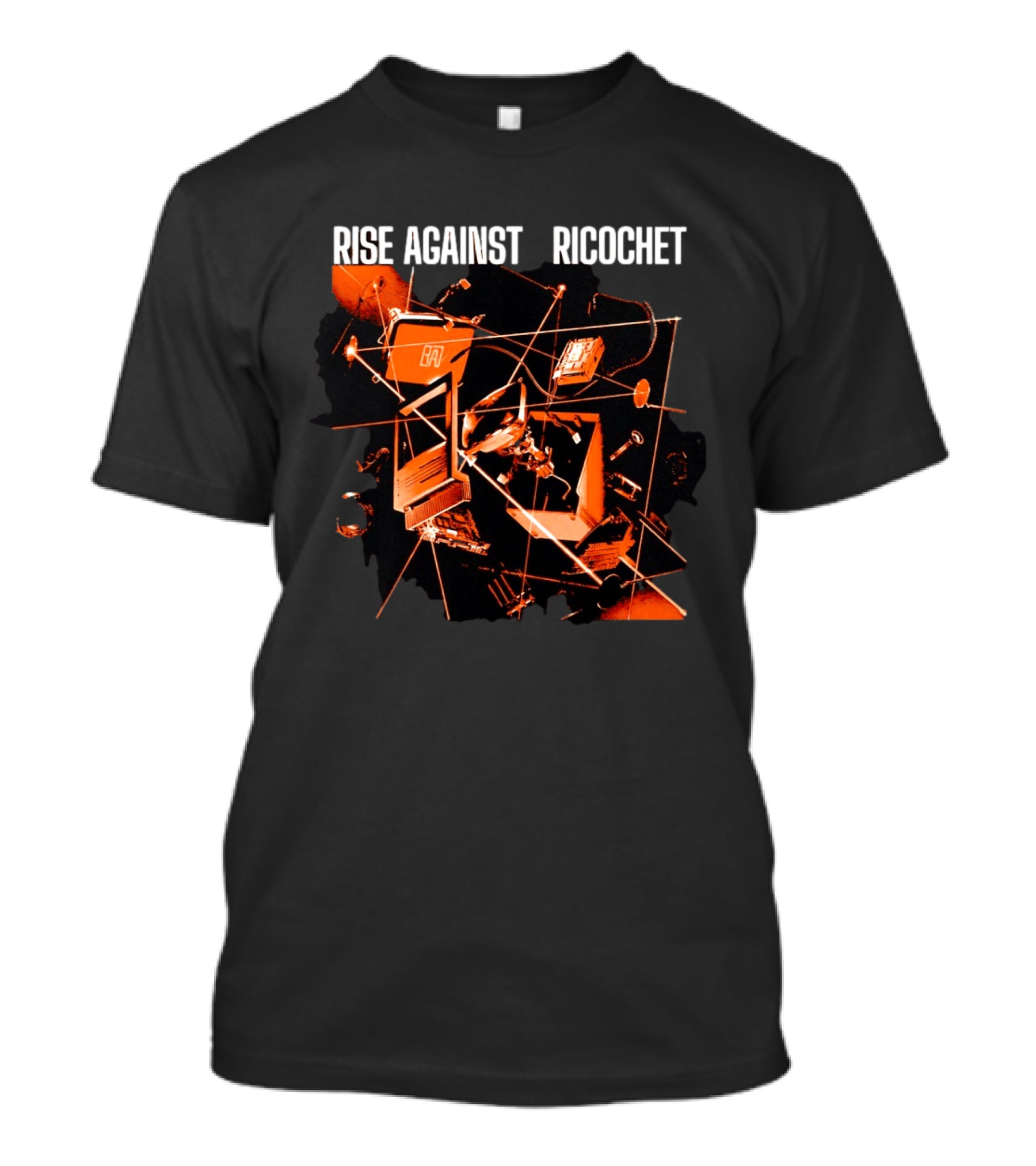 Rise Against Ricochet Electronics Circuit T-Shirt