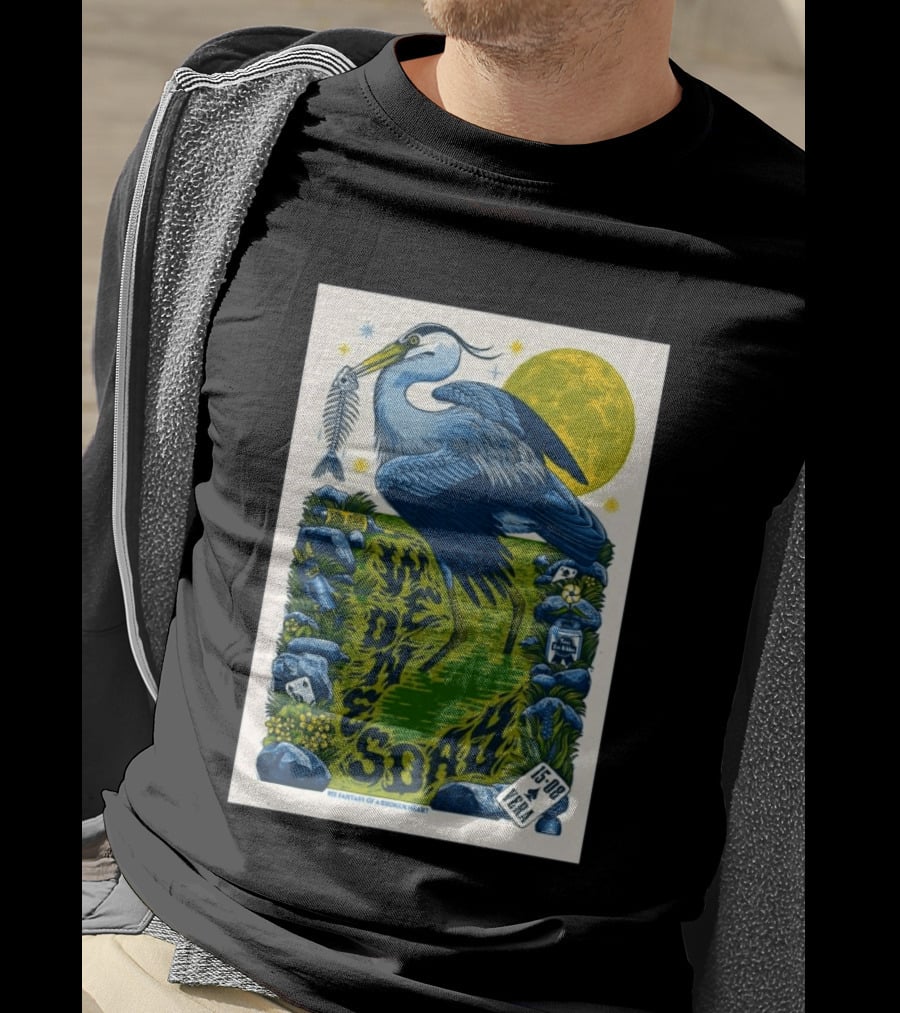 Wednesday 15 Aug 2026 Vera Groningen NL Heron Fantasy Of A Broken Heart T-Shirt