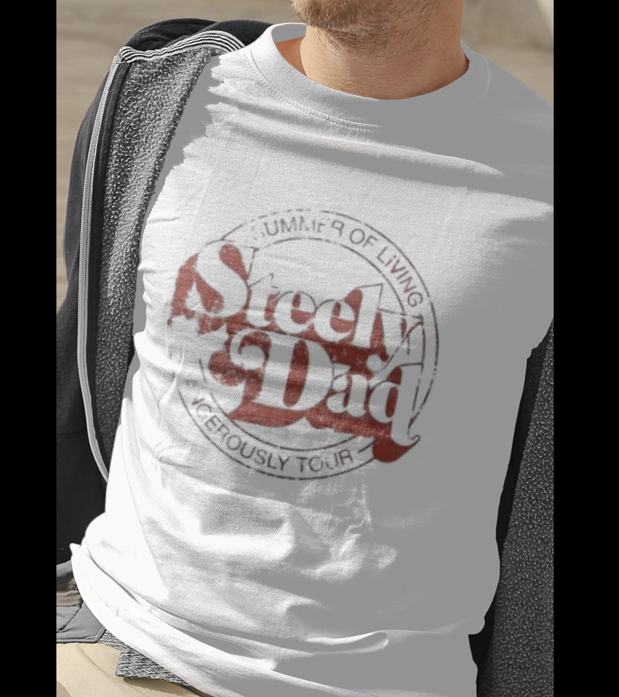 Steely Dad Summer Of Living Dangerously Tour T-Shirt