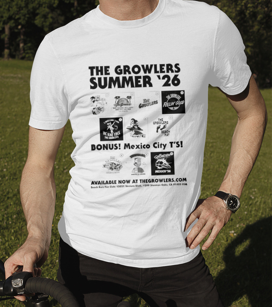 The Growlers Summer '26 Bonus Mexico City Fyi Mexico '26 T-Shirt