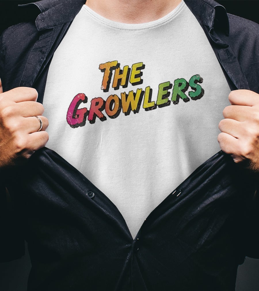 The Growlers Rainbow Rock Band T-Shirt