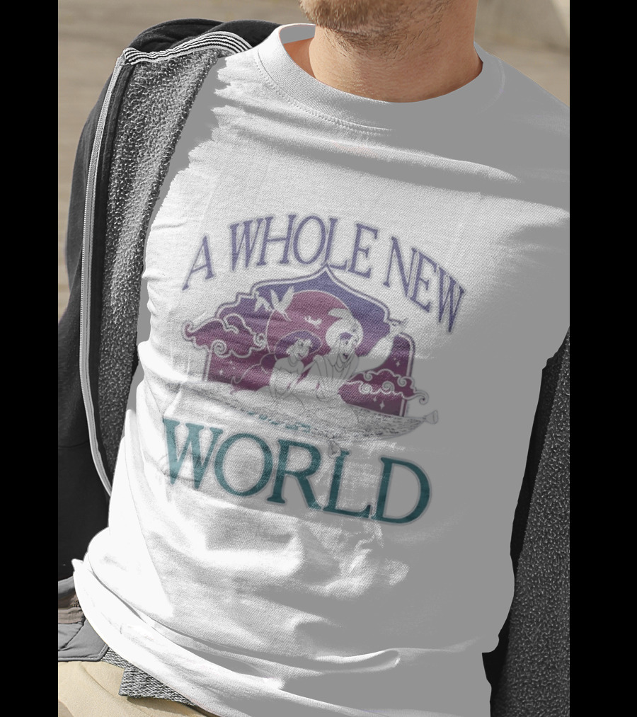 A Whole New World Aladdin Flying Carpet Adventure T-Shirt