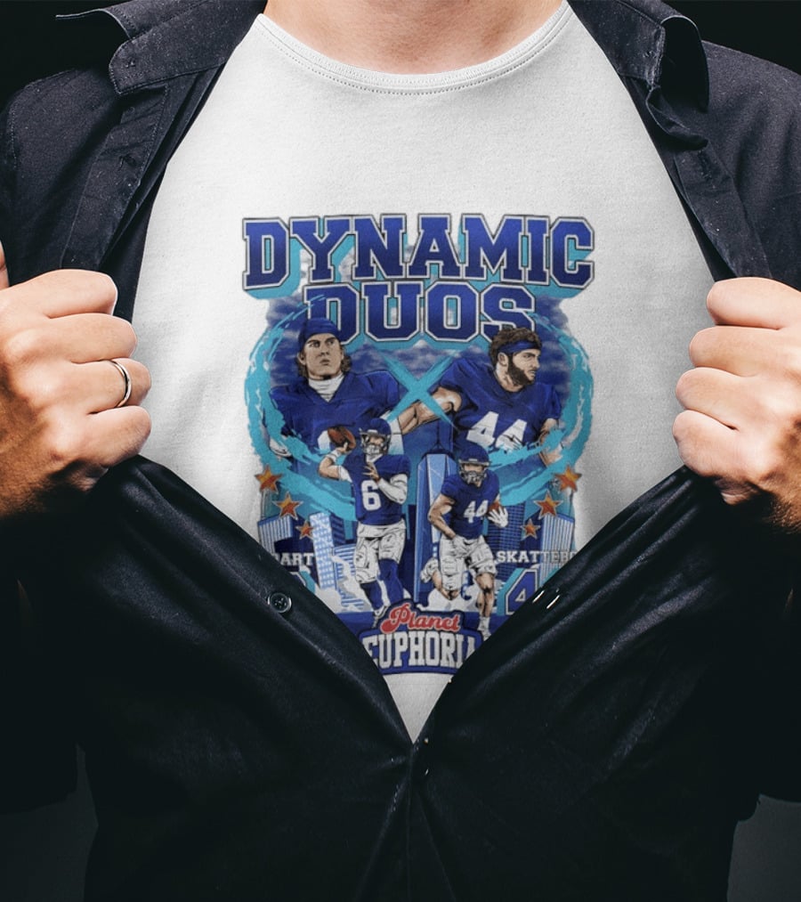 Dynamic Duos Dart 6 Skattebo 44 Planet Euphoria Skyline T-Shirt