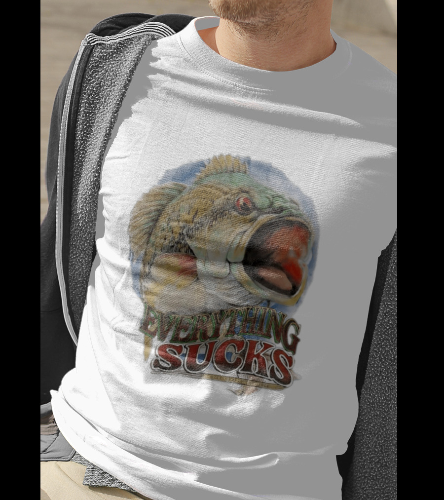 Everything Sucks Like Really Terrible Fish T-Shirt