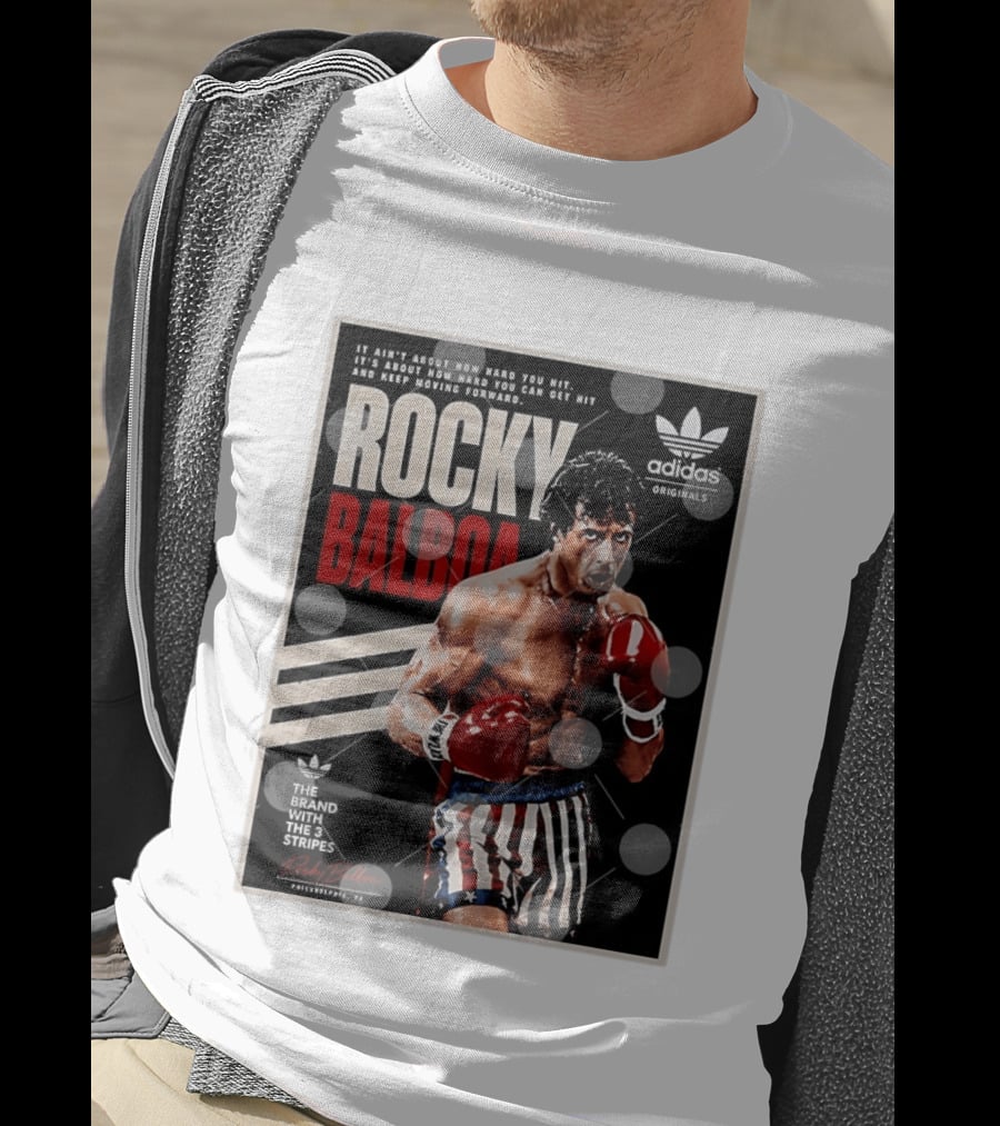 Rocky Balboa Adidas Originals Philadelphia Boxing Legend T-Shirt