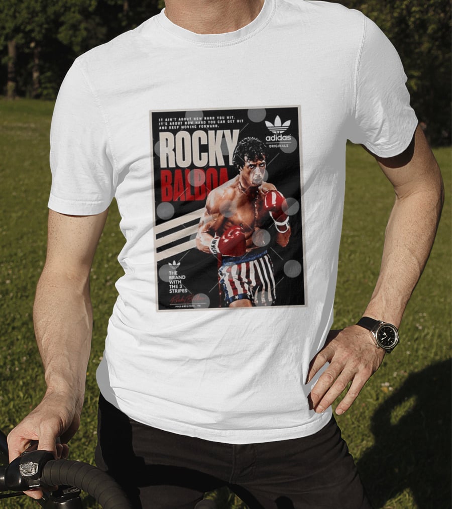 Rocky Balboa Adidas Originals Philadelphia Boxing Legend T-Shirt