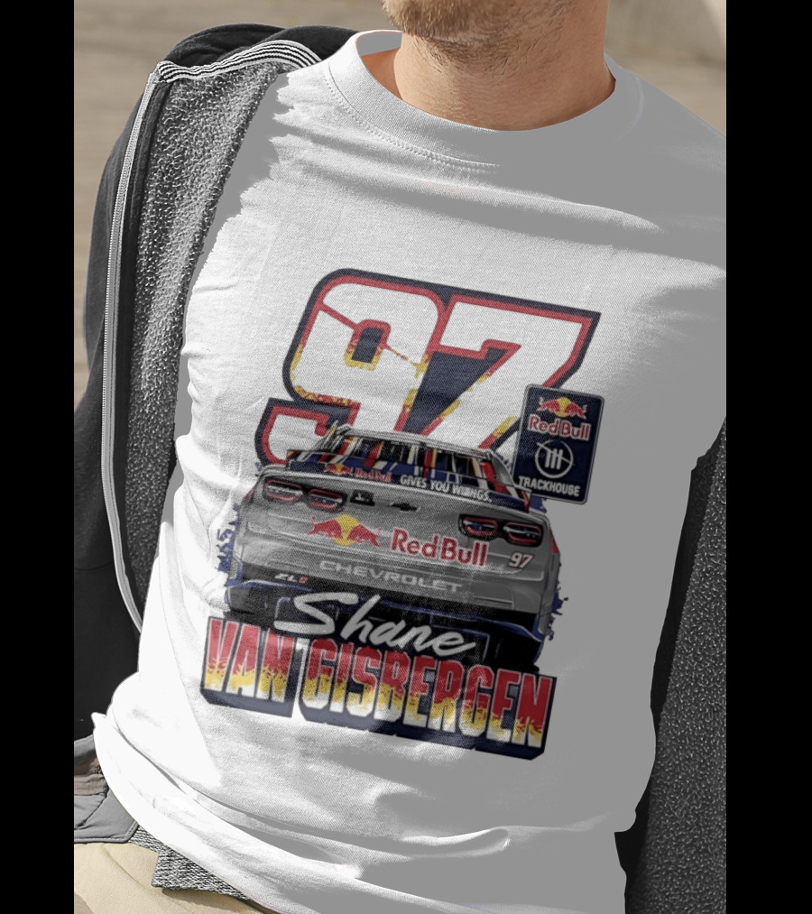 Shane Van Gisbergen 97 Red Bull Trackhouse Chevrolet Racing Team T-Shirt