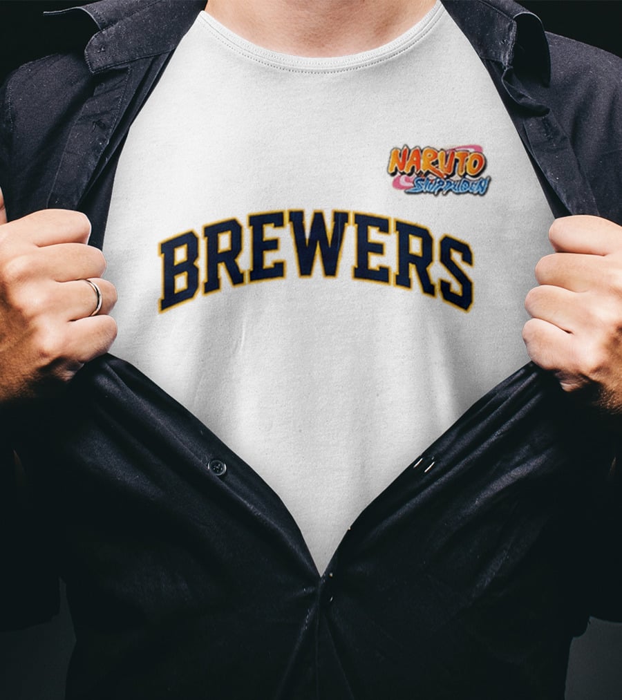 Milwaukee Brewers Naruto Shippuden 2026 Event Promo T-Shirt