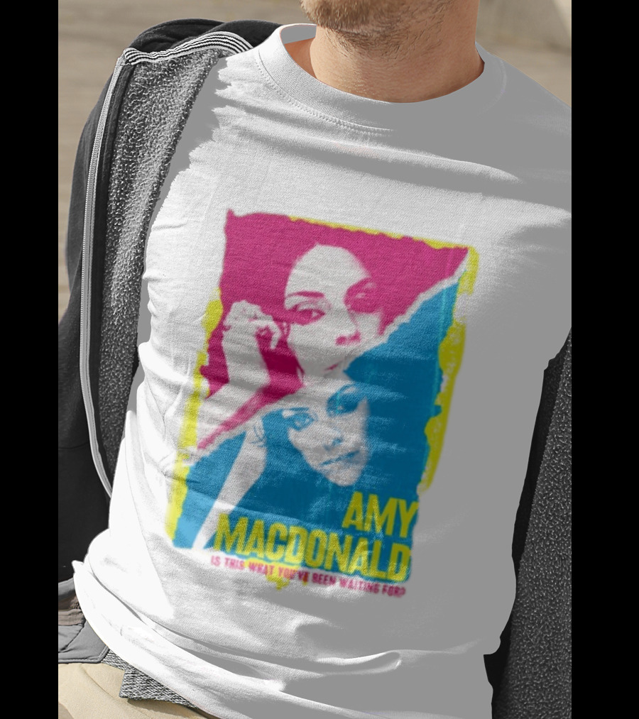 Amy Macdonald Is This What You've Been Waiting For Vintage Style Image T-Shirt