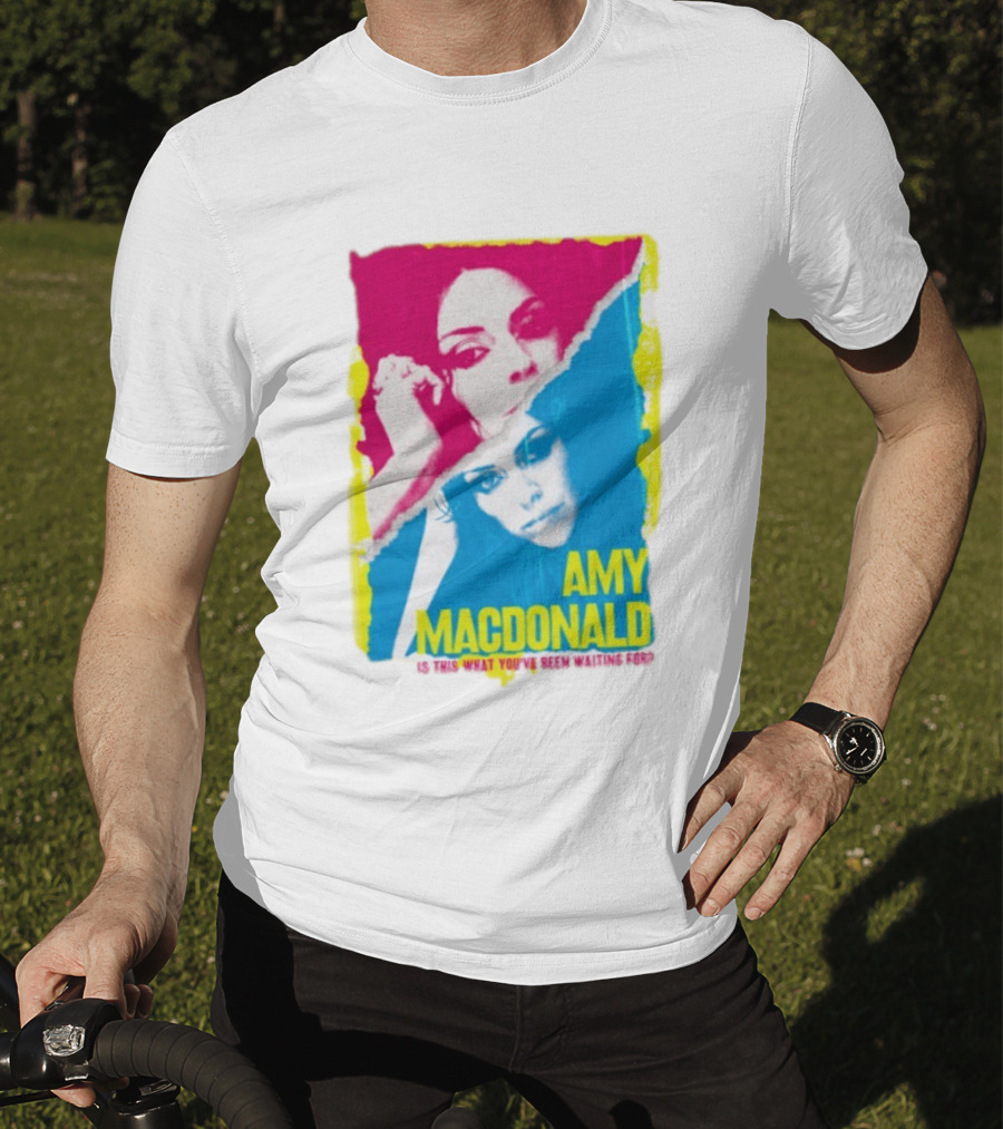 Amy Macdonald Is This What You've Been Waiting For Vintage Style Image T-Shirt
