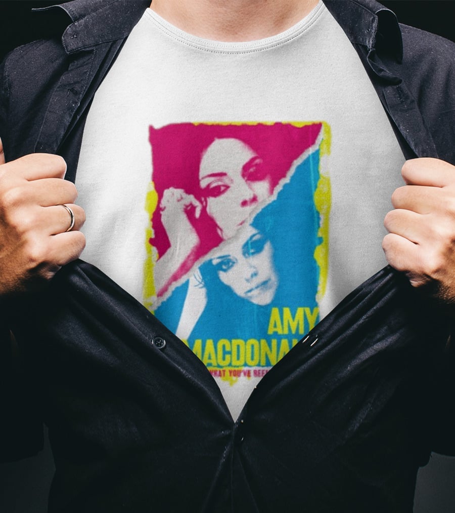 Amy Macdonald Is This What You've Been Waiting For Vintage Style Image T-Shirt