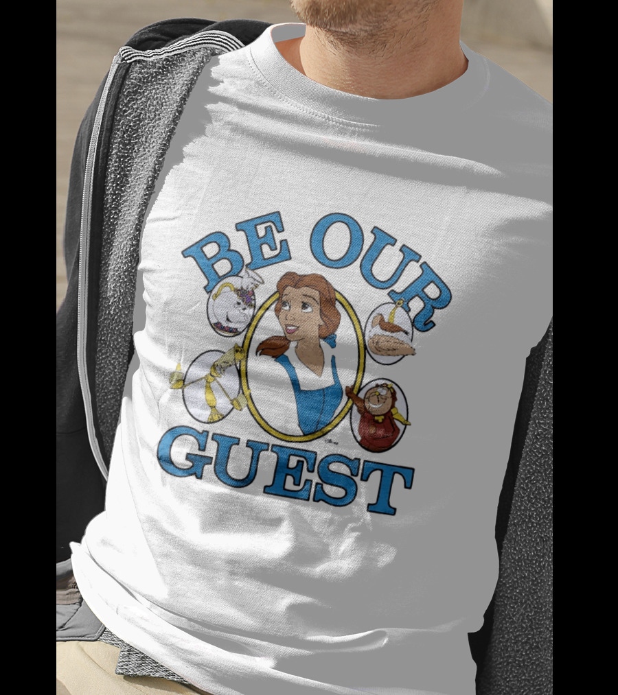 Be Our Guest Belle Beauty And The Beast Characters Disney T-Shirt