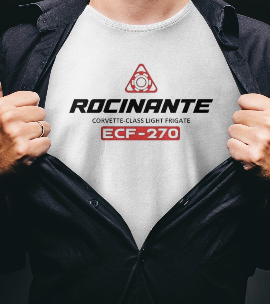 Rocinante Corvette Class Light Frigate ECF 270 T-Shirt