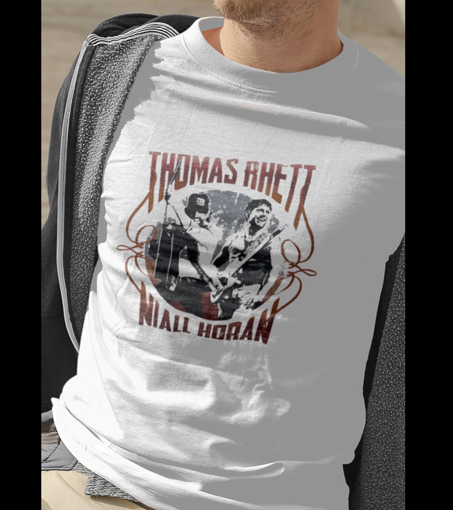 Thomas Rhett Niall Horan Music Collaboration Tour Concert T-Shirt