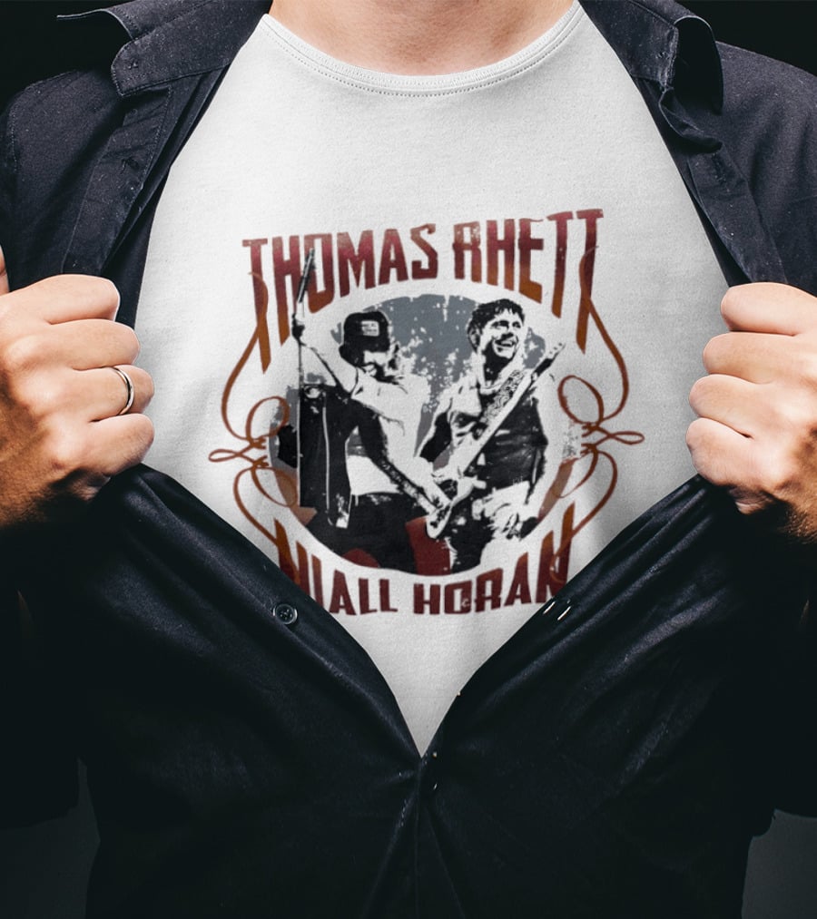 Thomas Rhett Niall Horan Music Collaboration Tour Concert T-Shirt