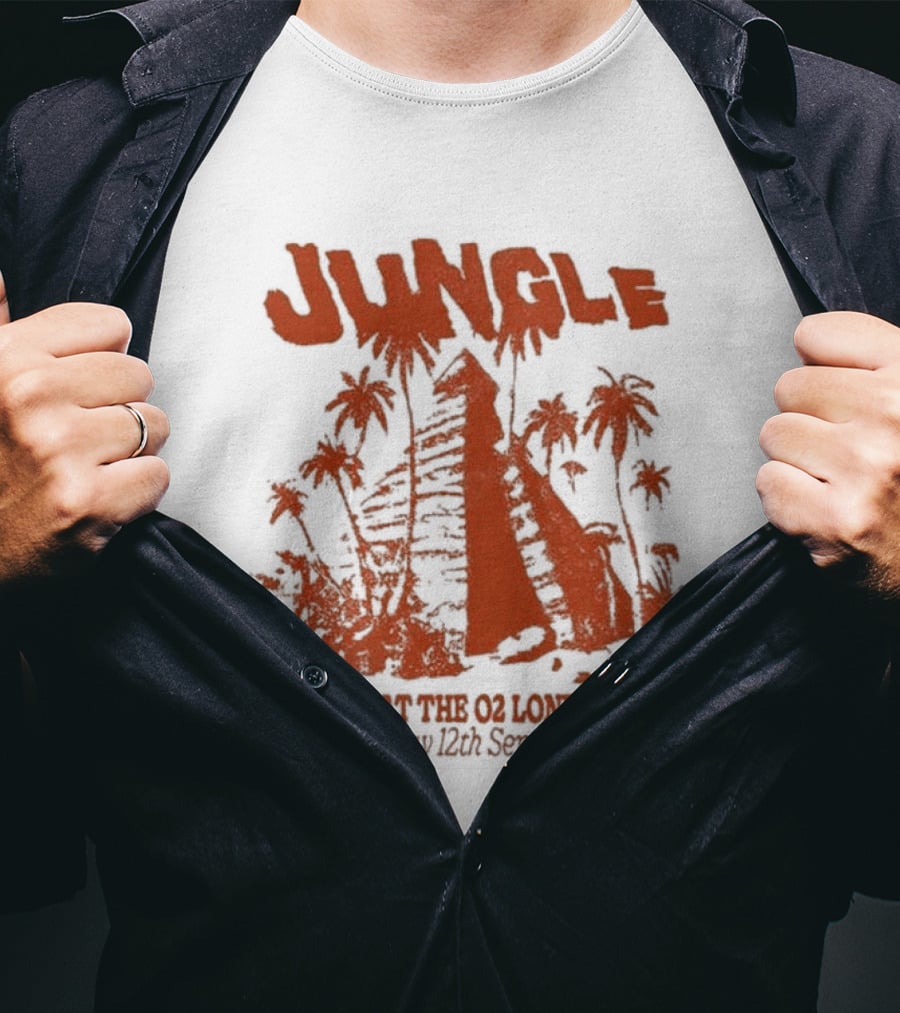 Jungle Live At The 02 London Thursday 16th September T-Shirt
