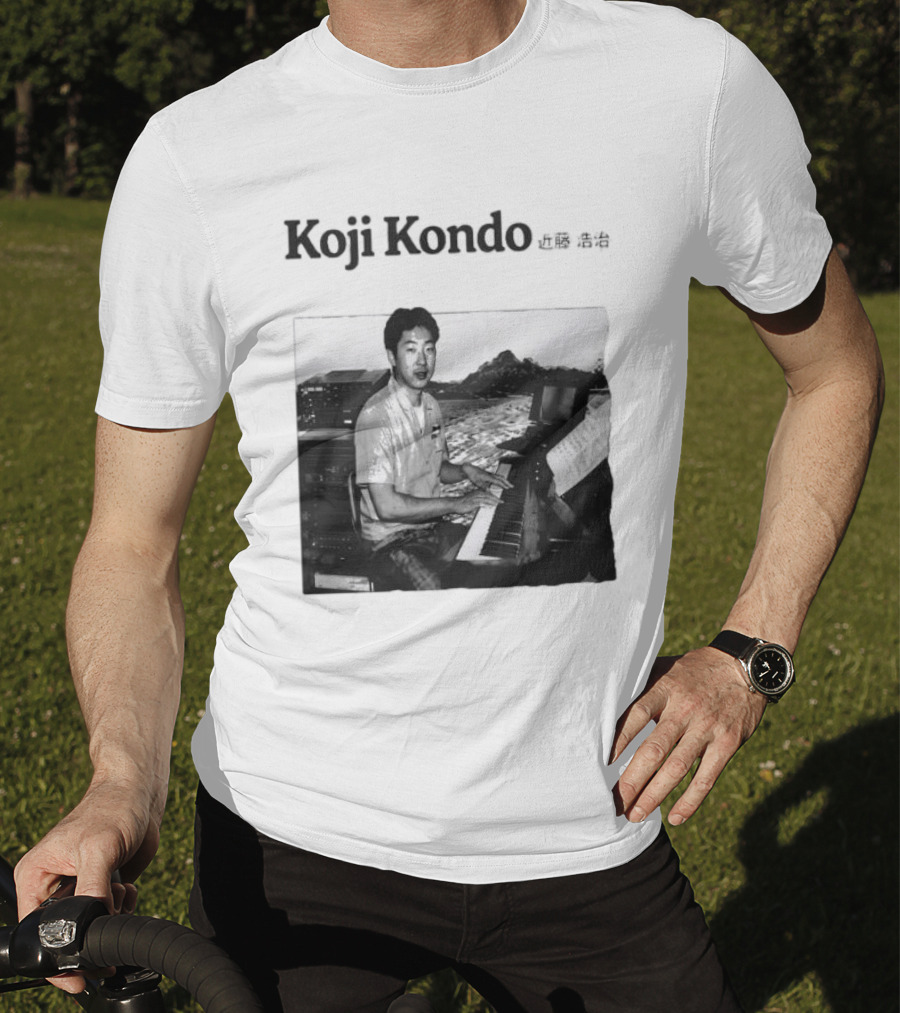 Koji Kondo I Can Hear Music Piano Masters T-Shirt