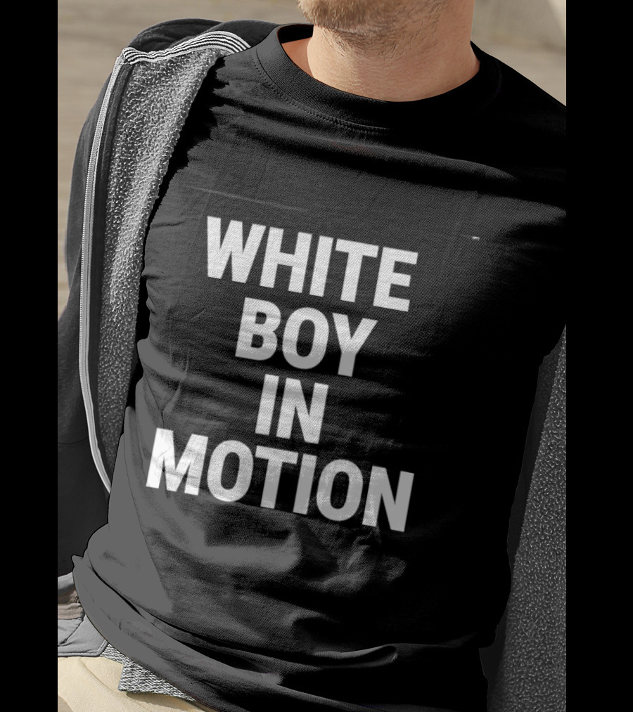 White Boy In Motion Humor T-Shirt