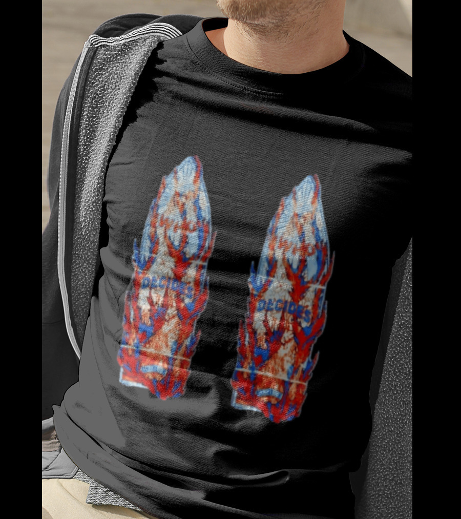 Who Decides War Stained Glass Angels In Flames Streetwear T-Shirt