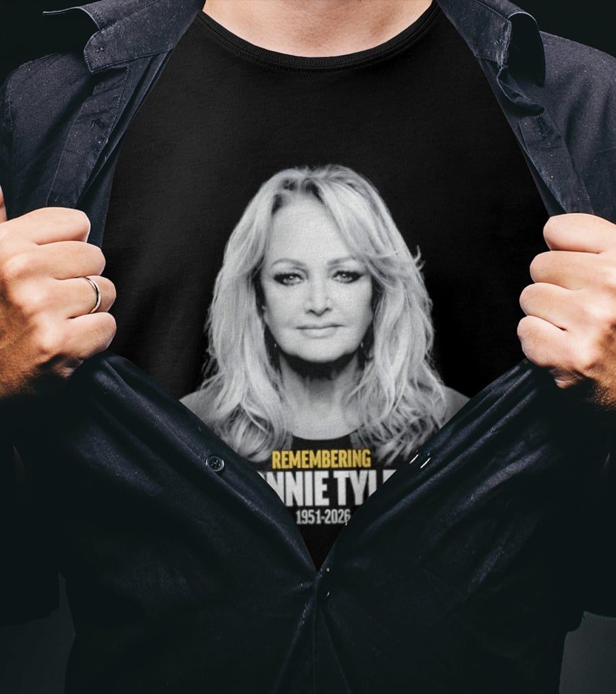 Remembering Bonnie Tyler 1951 2026 T-Shirt