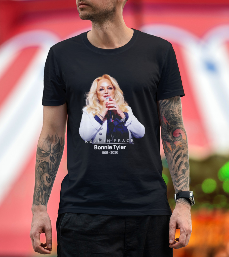 Rest In Peace Bonnie Tyler 1951 2026 T-Shirt
