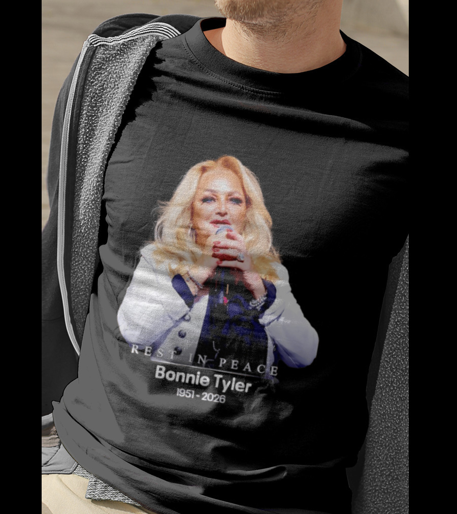 Rest In Peace Bonnie Tyler 1951 2026 T-Shirt