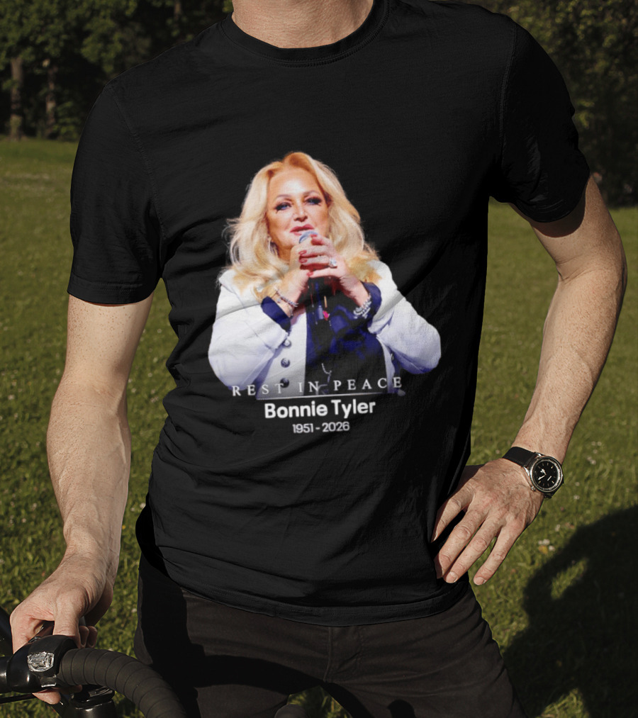 Rest In Peace Bonnie Tyler 1951 2026 T-Shirt