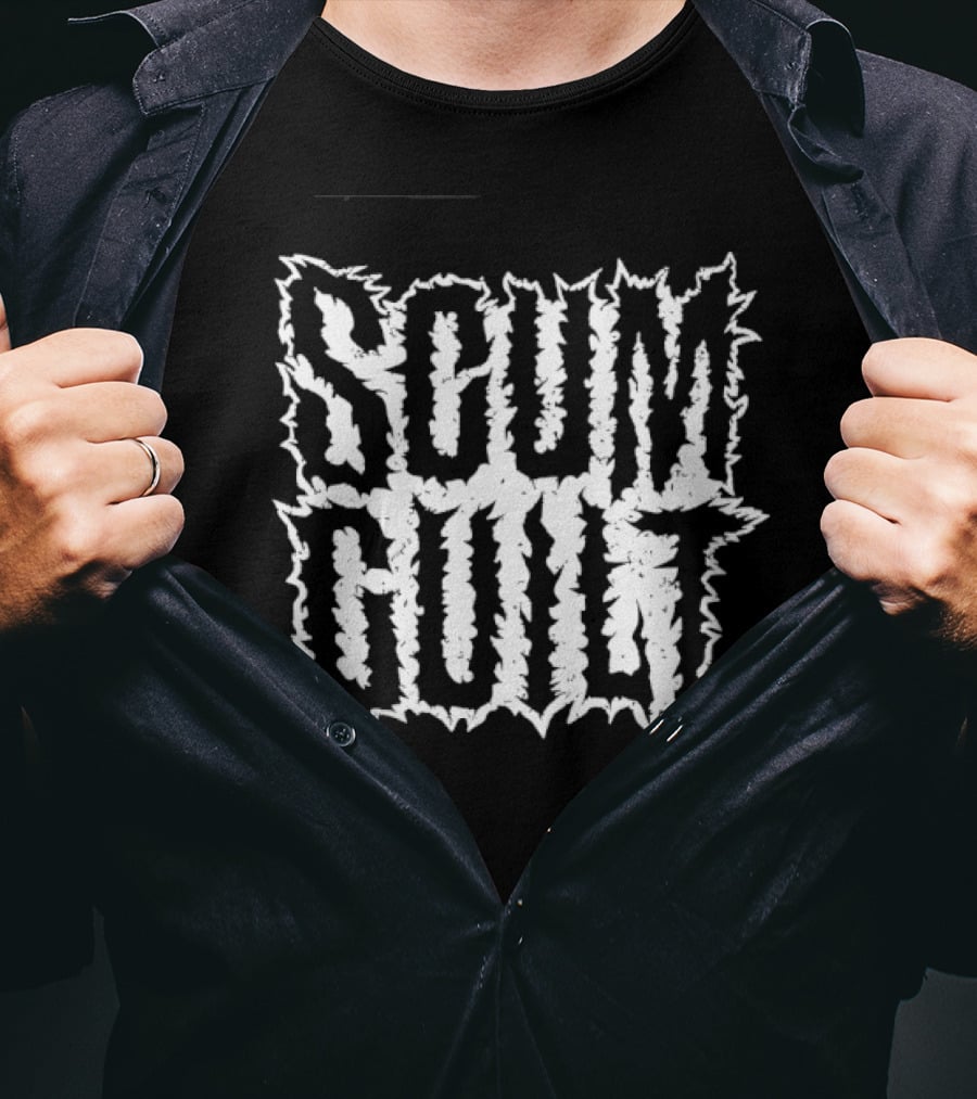 Scum Guilt Hardcore Punk Metal Band T-Shirt