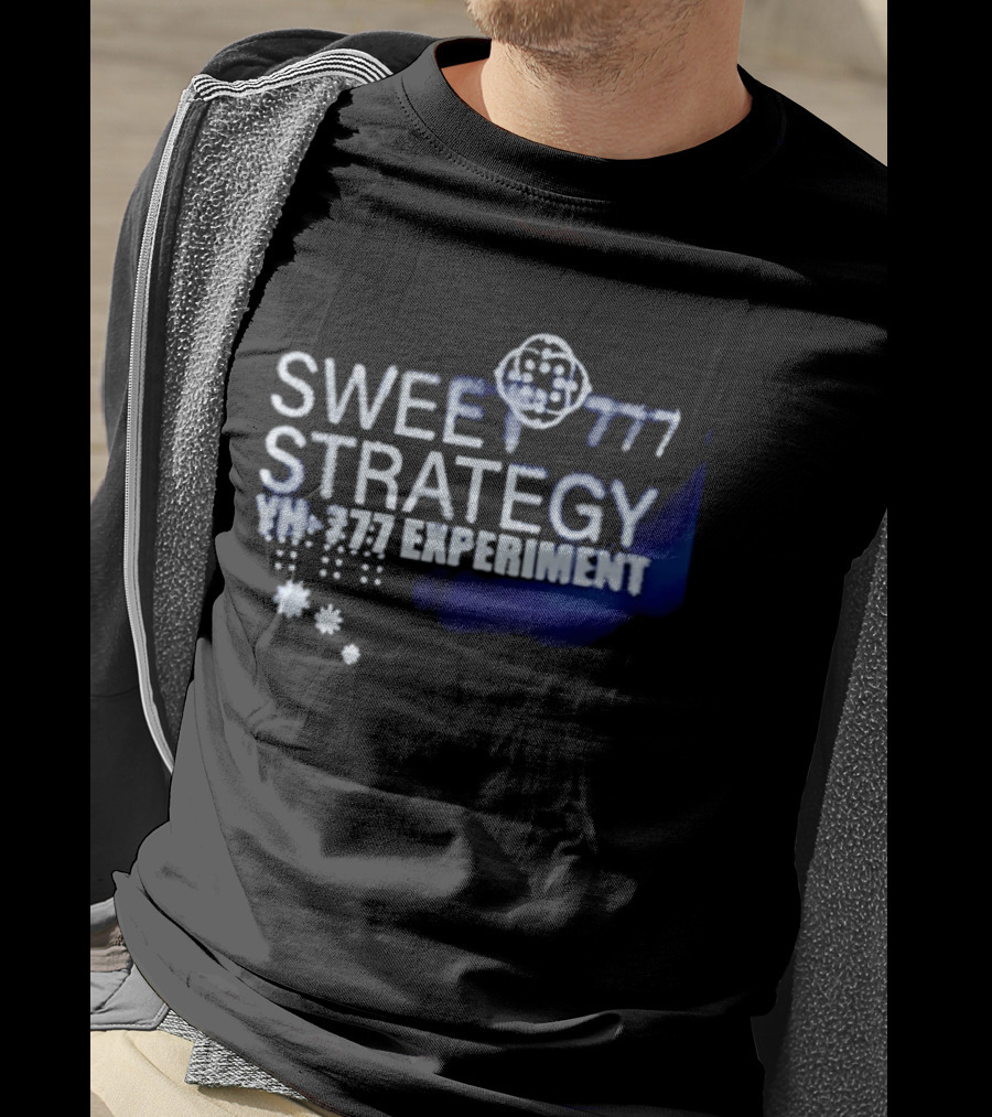 Sweet Strategy YH 777 Experiment Lucky Slots Concept T-Shirt