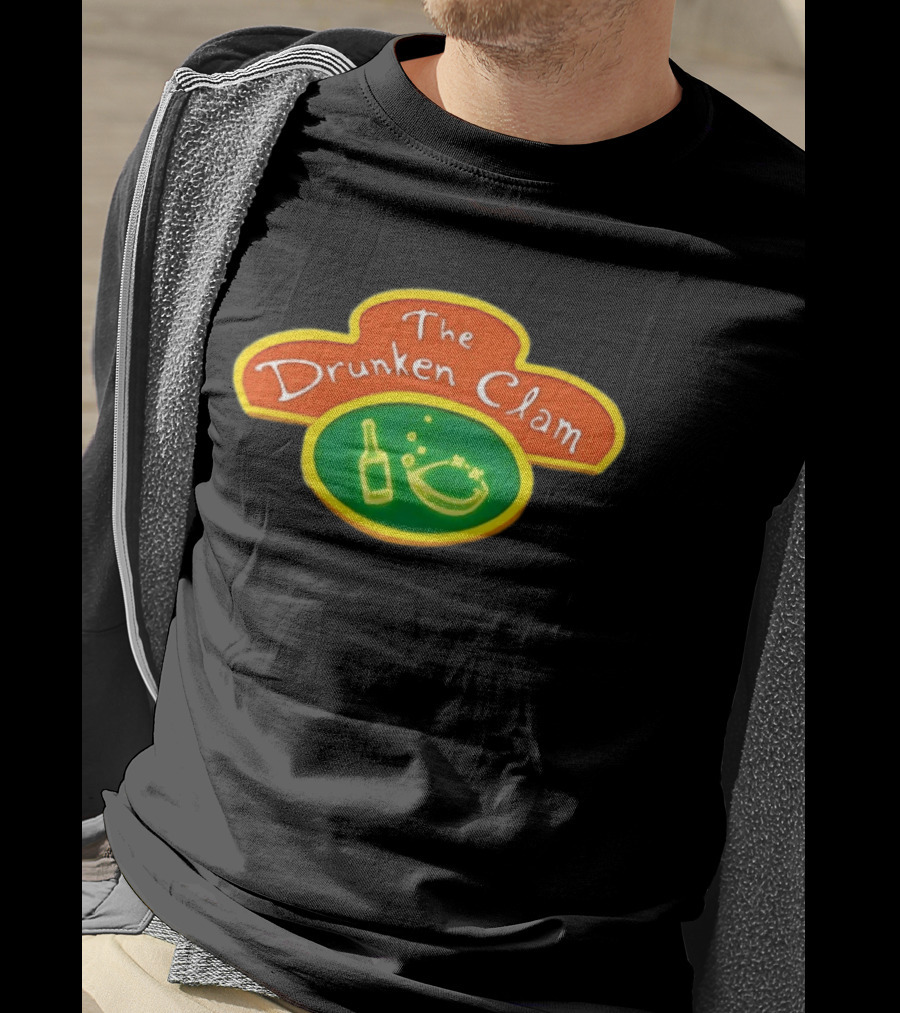 The Drunken Clam Family Guy Peter Griffin Neon Sign T-Shirt