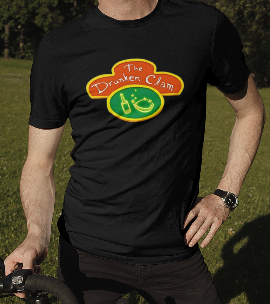 The Drunken Clam Family Guy Peter Griffin Neon Sign T-Shirt