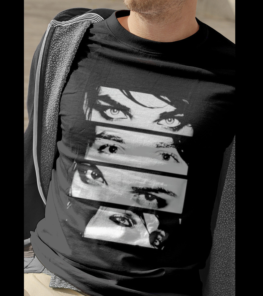 Gerard Way Eyes My Chemical Romance Emo Band Fan T-Shirt