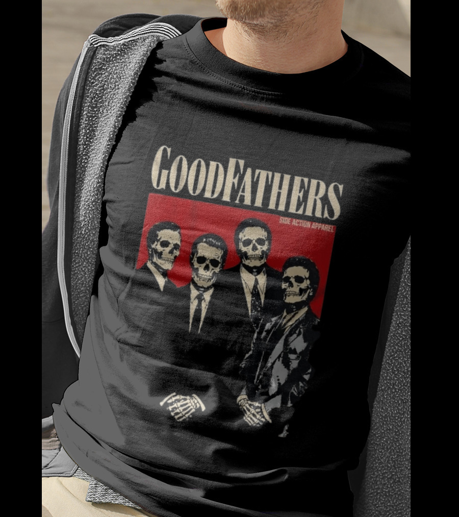 Goodfathers Side Action Apparel Skeleton Suits T-Shirt