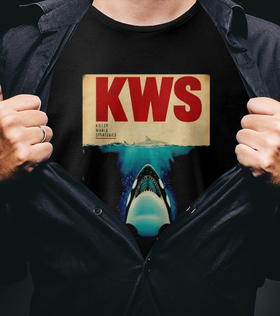 KWS Killer Whale Strategies Orca Shark Ocean T-Shirt