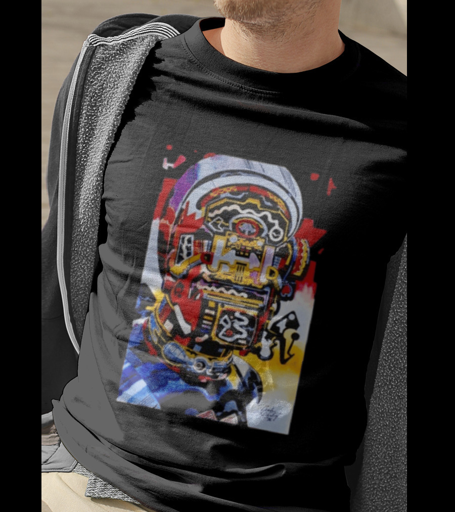 Jack Kirby Galactic Sci Fi Robot T-Shirt