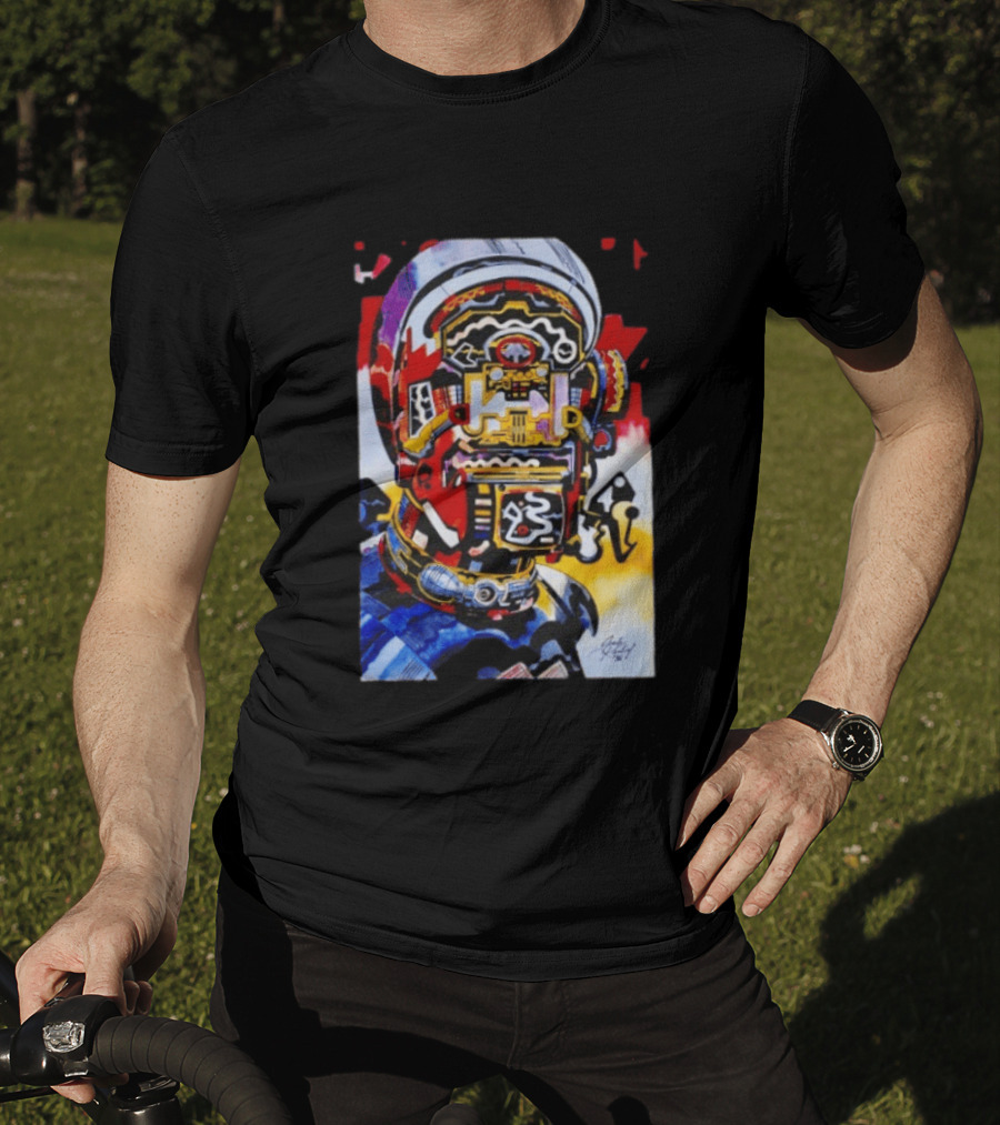 Jack Kirby Galactic Sci Fi Robot T-Shirt