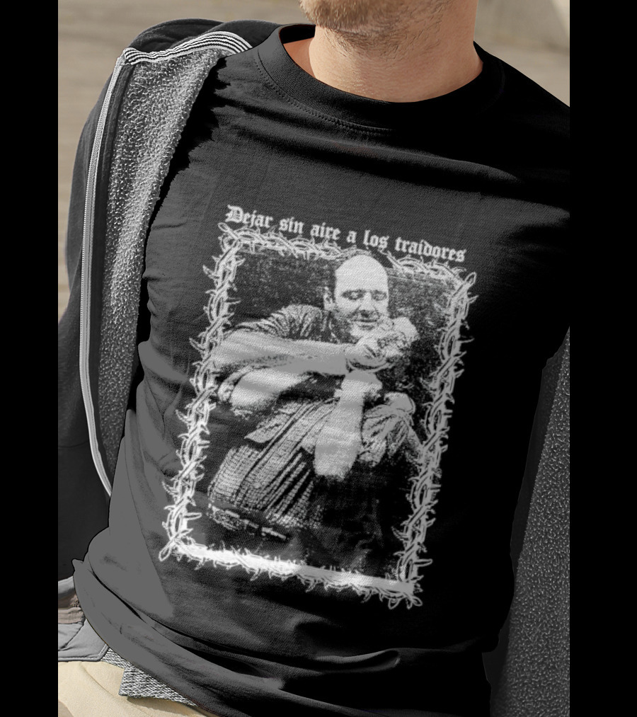 James Gandolfini Dejar Sin Aire A Los Traidores Mafia Power Cinematic T-Shirt