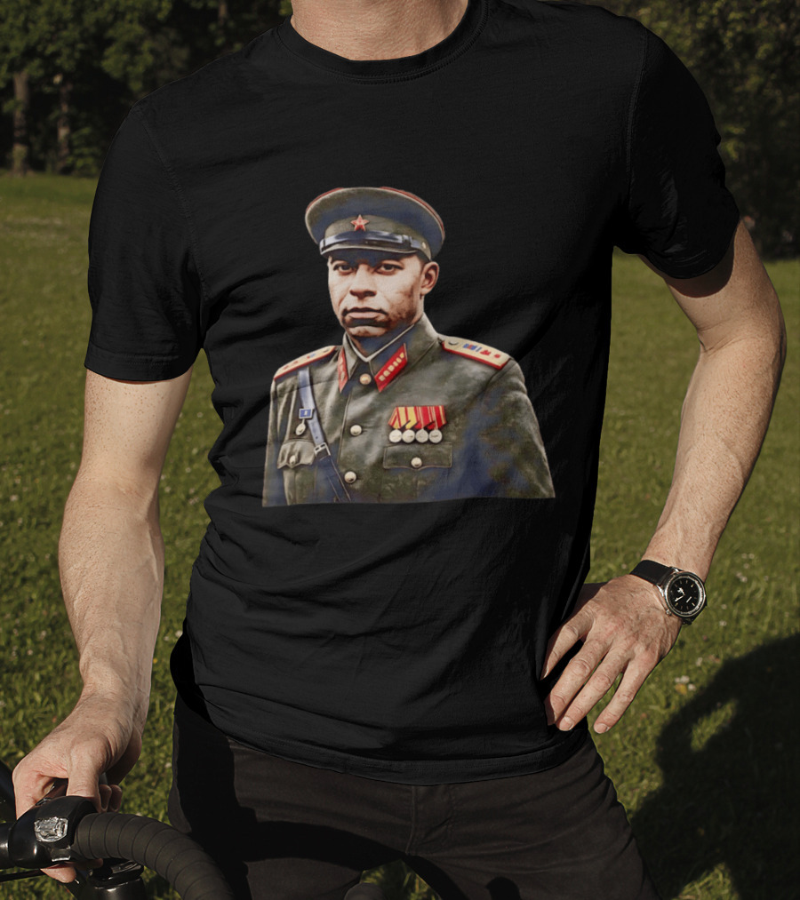 Mbappe Soviet Military Uniform Communist Leader General T-Shirt