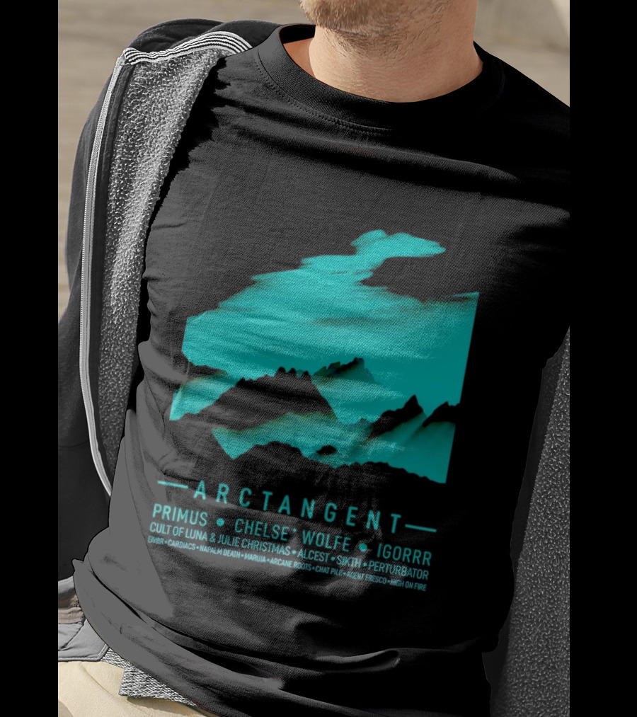 Arctangent Festival Mountains Lineup Primus Chelsea Wolfe Igorr Cult Of Luna Alcest Sikth T-Shirt